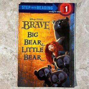 Disney Pixar Brave Big Bear Little Bear. Paperback book. Step into Reading.